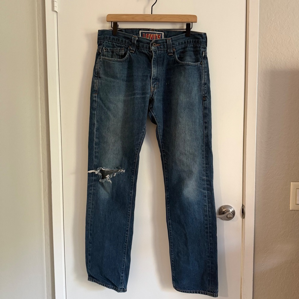 Levi's 511 jeans distressed.‎ 90's Grunge Baggy Boyfriend 36x32